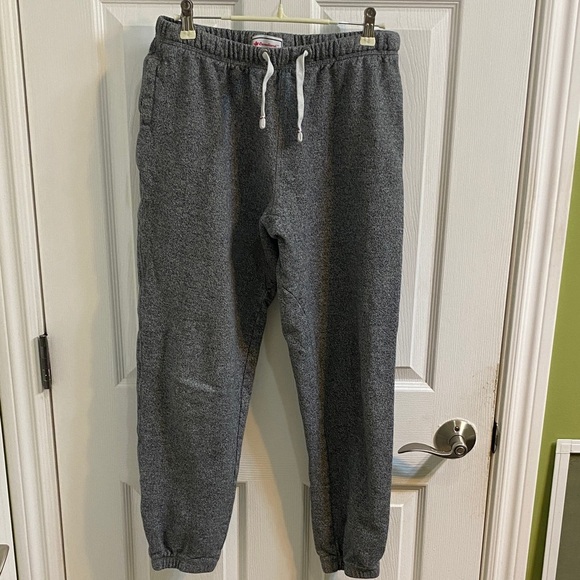 Canadiana Pants - Canadiana Dark Grey Heathered Women’s Joggers Sweatpants Size Medium Casual